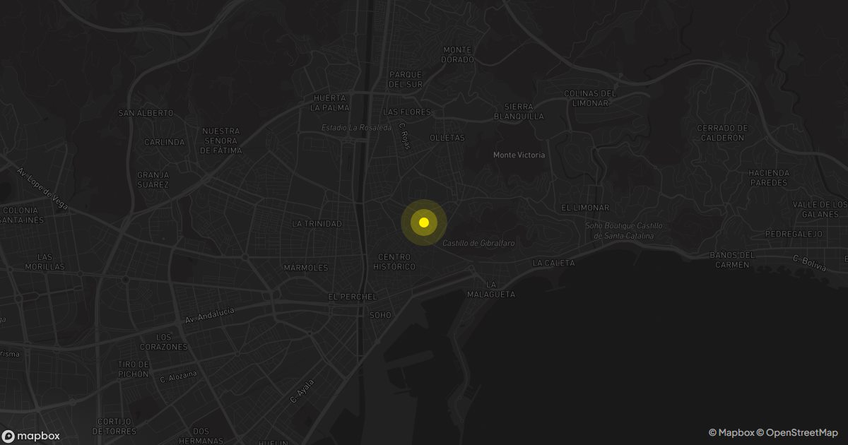 Mapa de Centro: personas que piden presupuesto de mudanza cada mes