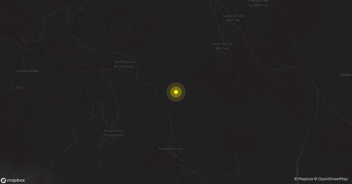 Mapa de Ponferrada: personas que piden presupuesto de mudanza cada mes